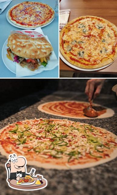 Essayez des pizzas à Turkish Kebap e pizza