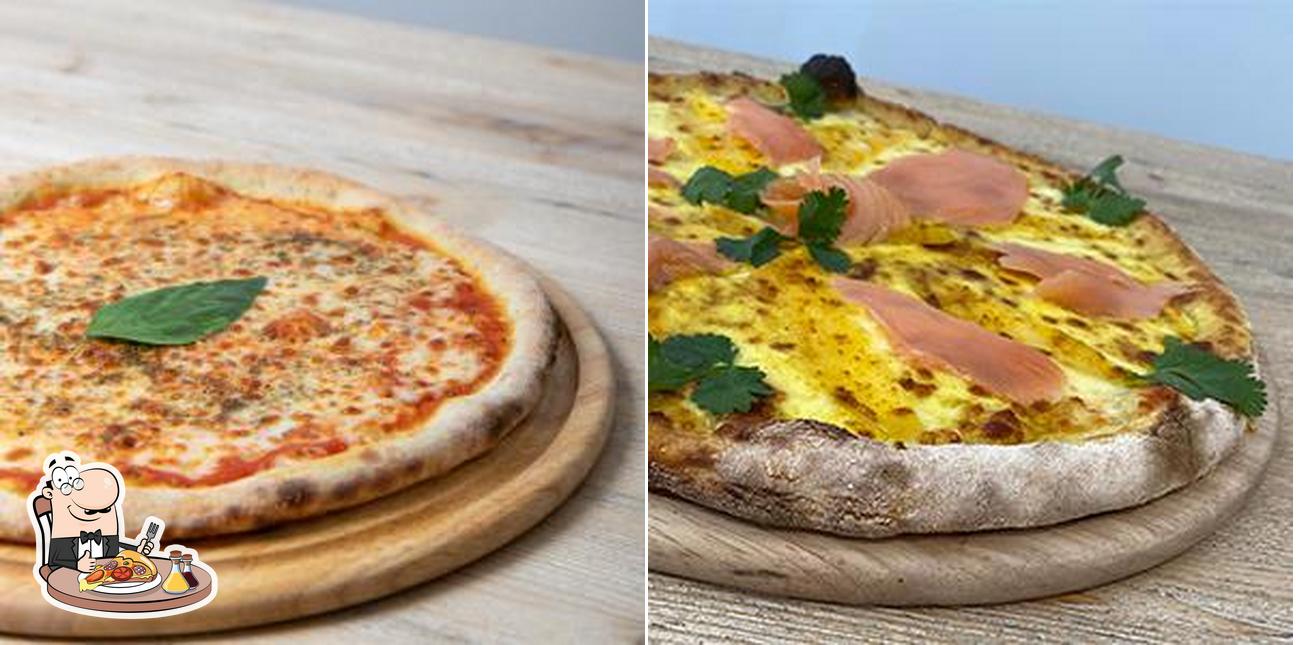 A VivaPizza - Crans-Montana (Reviens en fin d'année avec un nouveau concept encore plus cool), puoi prenderti una bella pizza