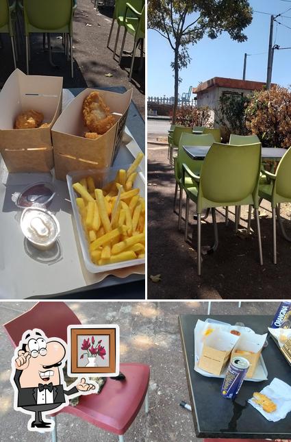 L'intérieur de Chicken World