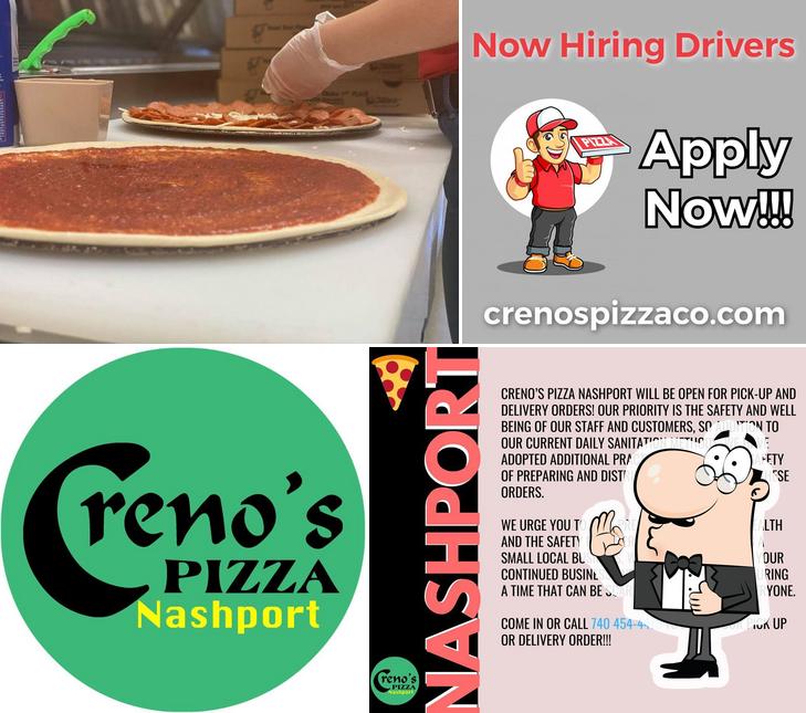 Creno's Pizza, 5885 Frazeysburg Rd in North Zanesville Restaurant reviews