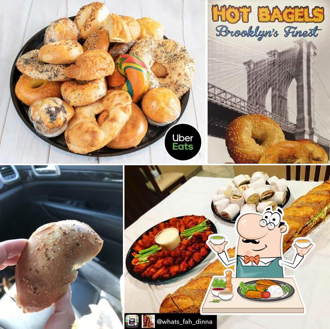 Еда в "Hot Bagels Brooklyn's Finest"