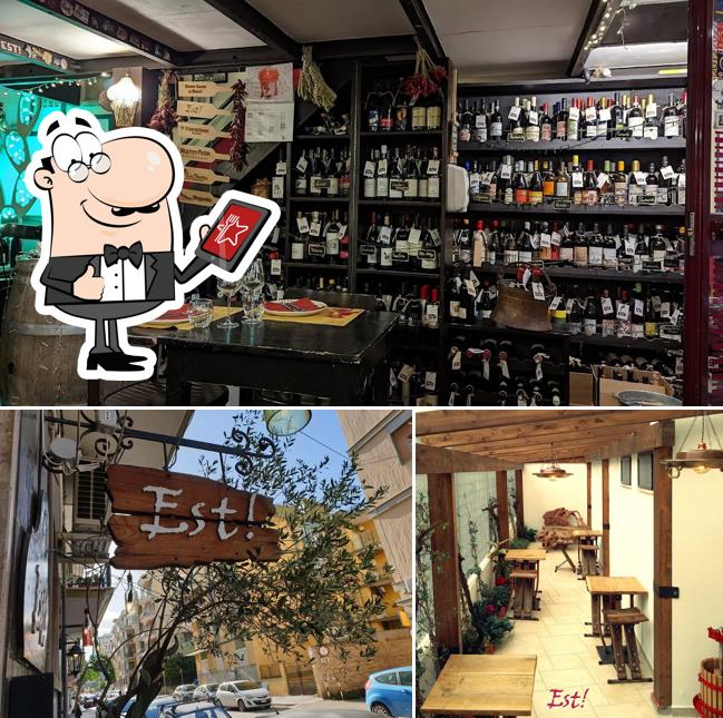 Gli esterni di Est! Vineria con cucina Enoteca Naturale