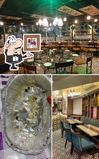 The interior of Food Inn Royale