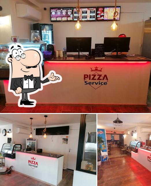 L'intérieur de Pizza Service Pau