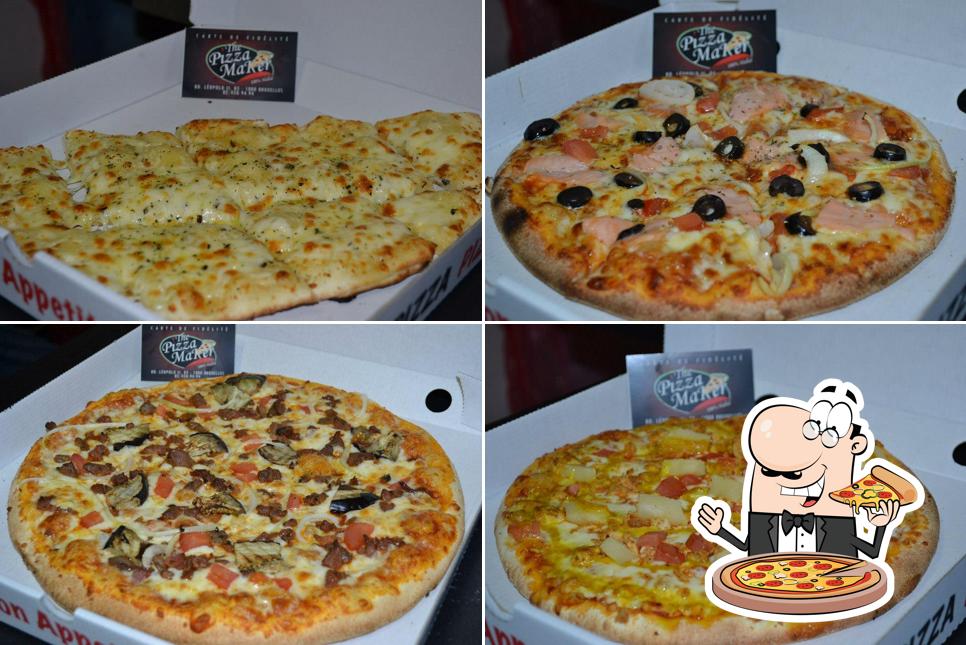 Choisissez des pizzas à The Pizza Maker