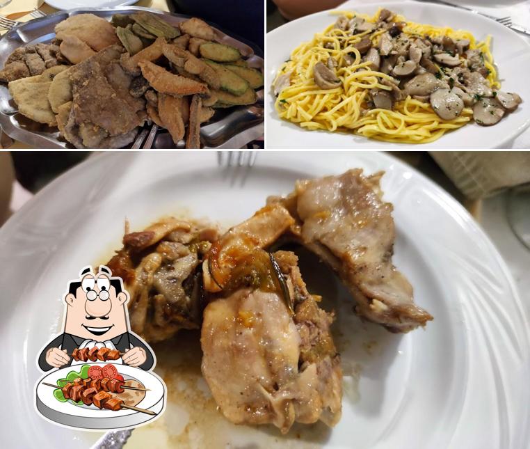 Cibo al Trattoria Della Pace