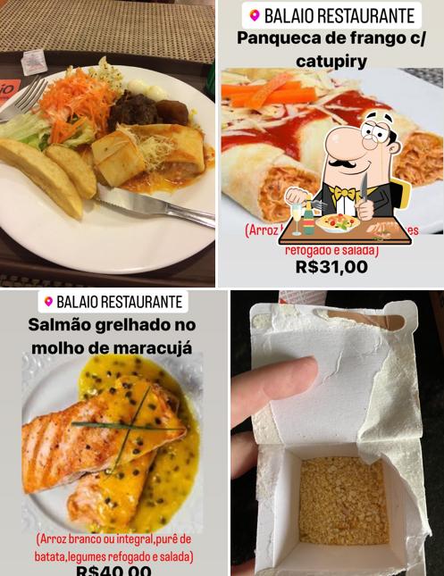 Sanduíche de carne de porco desfiada em Balaio Restaurante