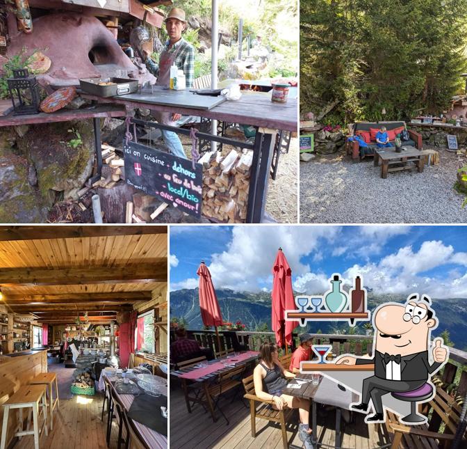 L'intérieur de Chalet - Buvette du Caillet