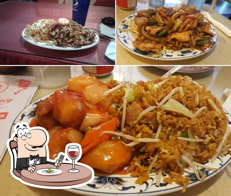 Food at Chop Suey International Restaurant