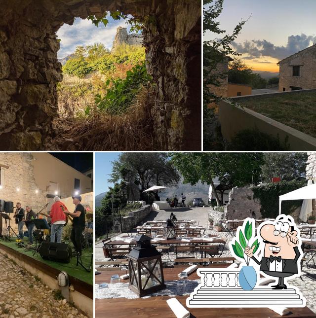 Gli esterni di Antico Borgo di Albe - Albergo Diffuso Ristorante