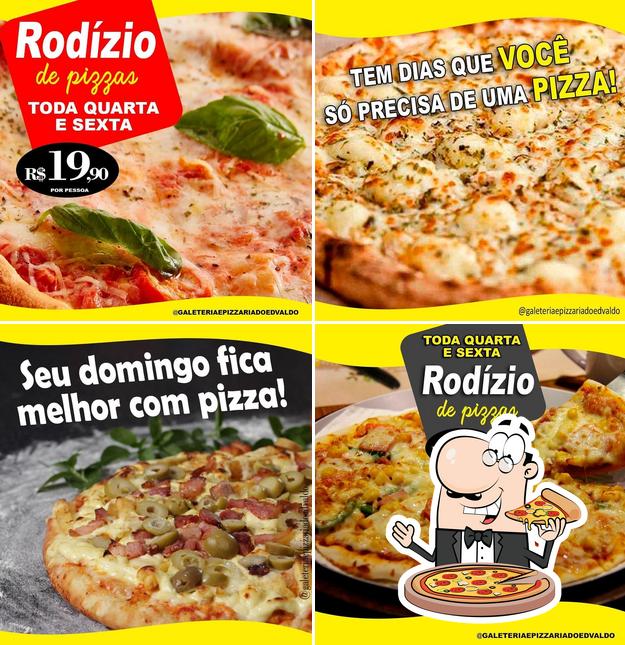 Peça pizza no Galeteria do Edvaldo