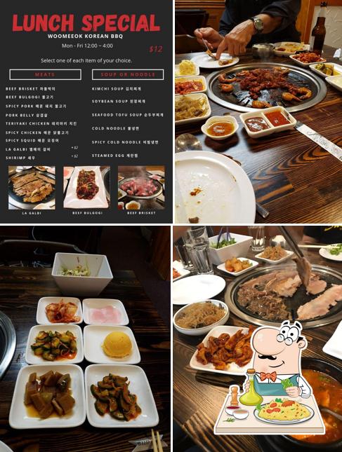 Еда в "WooMeeOk Korean BBQ"