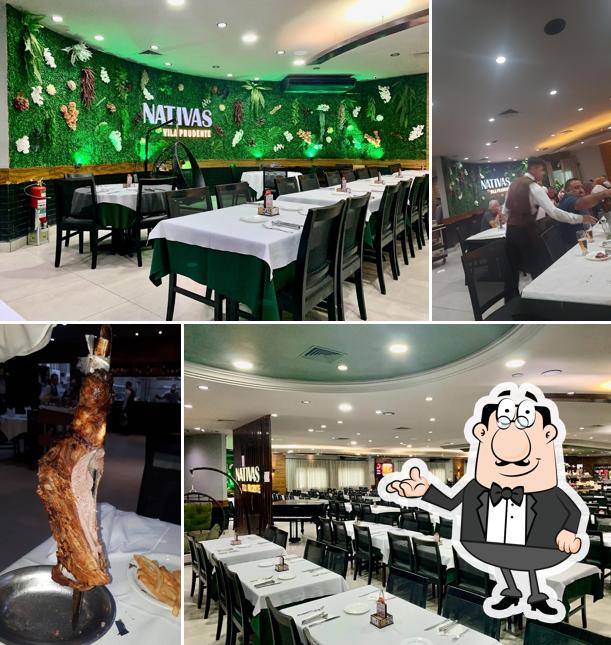 Veja imagens do interior do Churrascaria Nativas Grill Vila Prudente Restaurante Rodízio