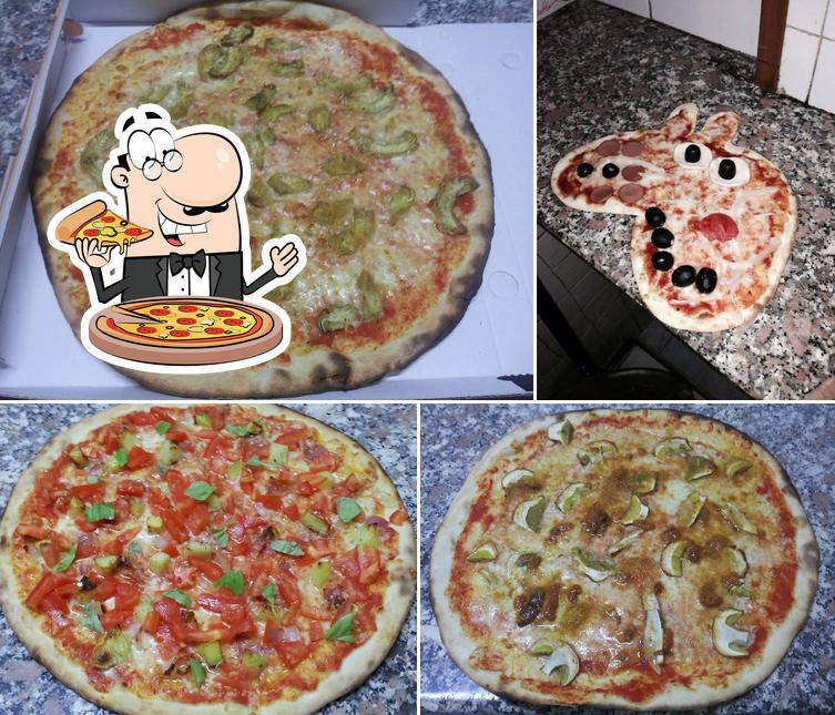 Prenditi tra le molte varianti di pizza