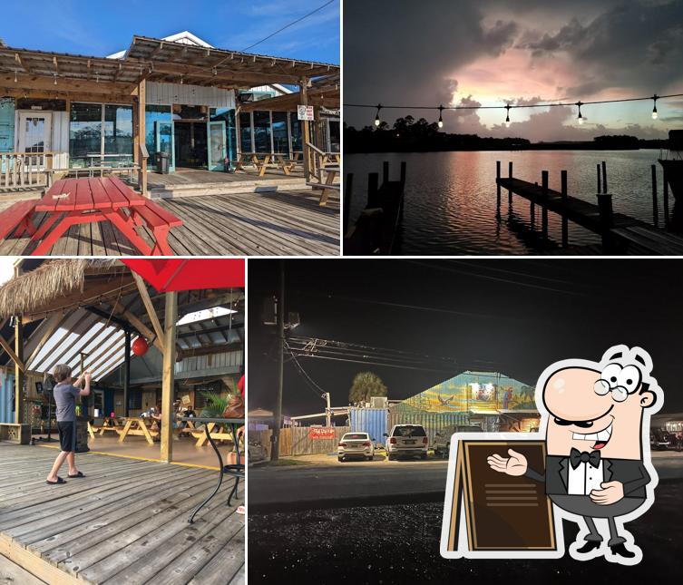 The Bayou Dockside Bar & Grill in Ocean Springs Restaurant menu and reviews