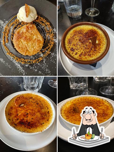 Crème brulée à L'Amiral Saint-Malo