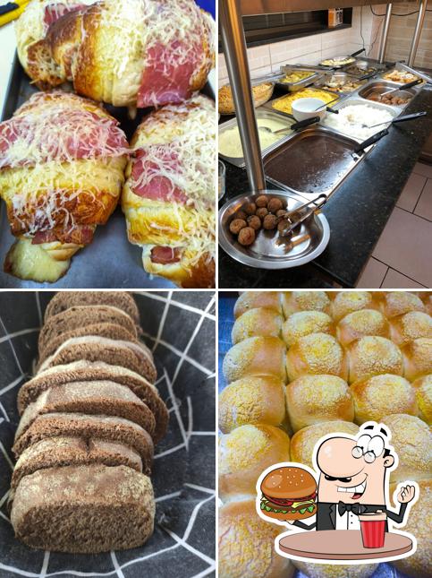 Experimente um hambúrguer no Padaria Bread Peter