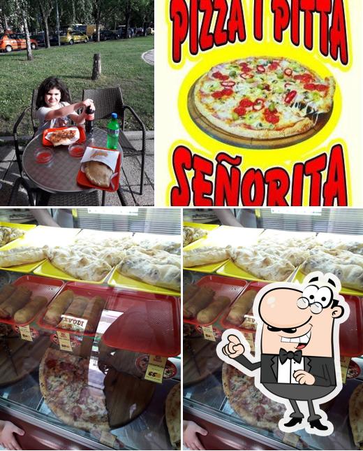 Die Inneneinrichtung von Pizza i pita SENJORITA