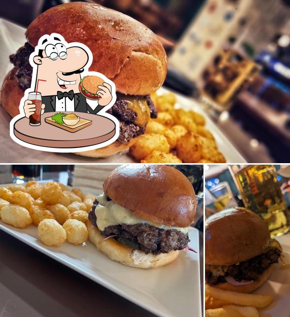 Try out a burger at Smash & Dash