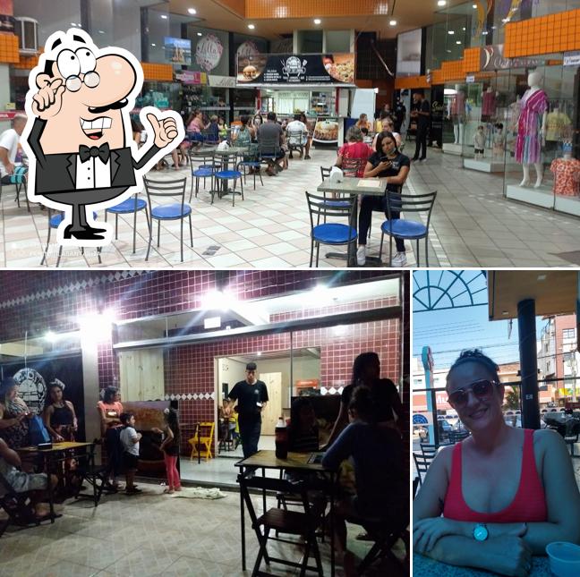 O interior do TOP DE LINHA (Pizza, Burgue e Açaí )