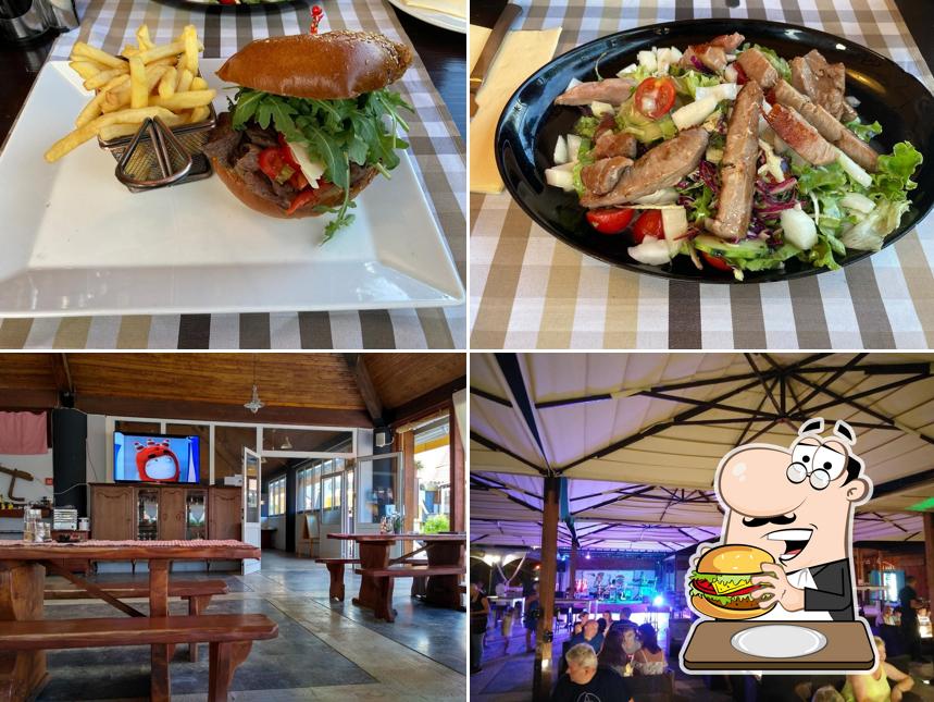 Gli hamburger di Restaurant & Cocktail bar Pharos potranno incontrare i gusti di molti
