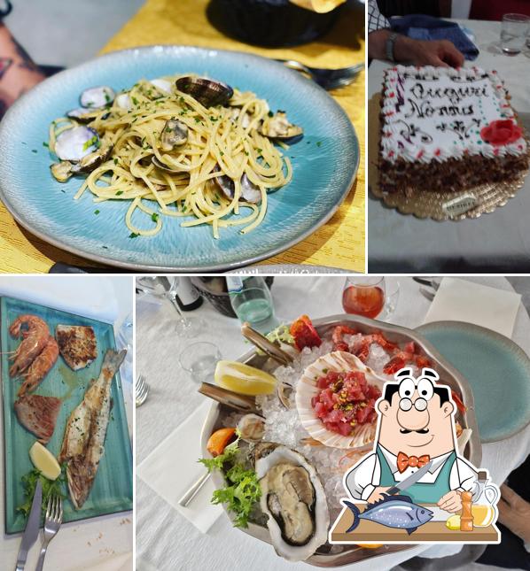 Salmone grigliato al Ristorante Flora