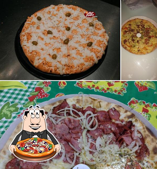 Peça pizza no HOT PIZZA