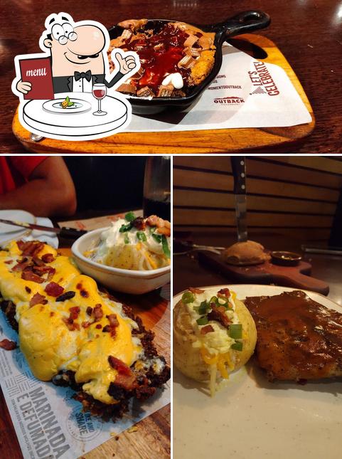 Comida em Outback Steakhouse