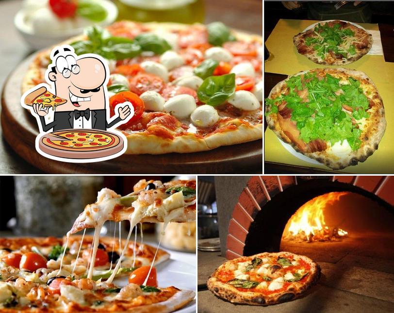 Prova una pizza a Pizzeria New Fire Place Grottammare