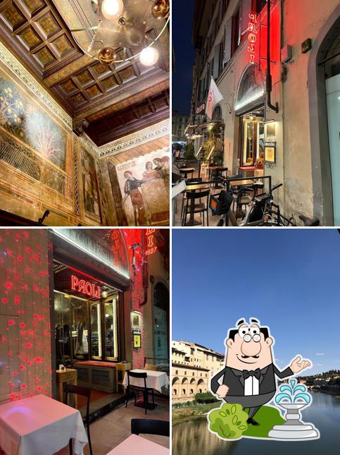 Goditi la vista dagli esterni di Antico Ristorante Paoli 1827