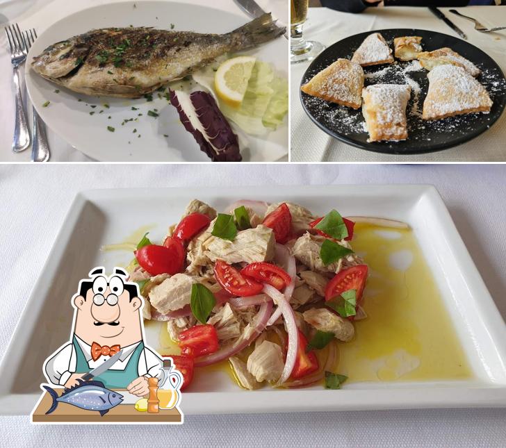 Salmone grigliato al La Baia da Tore