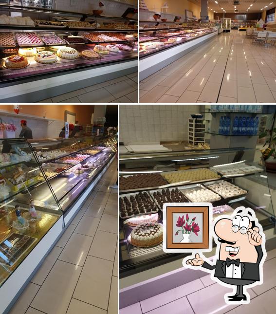 Gli interni di Pasticceria Montoli