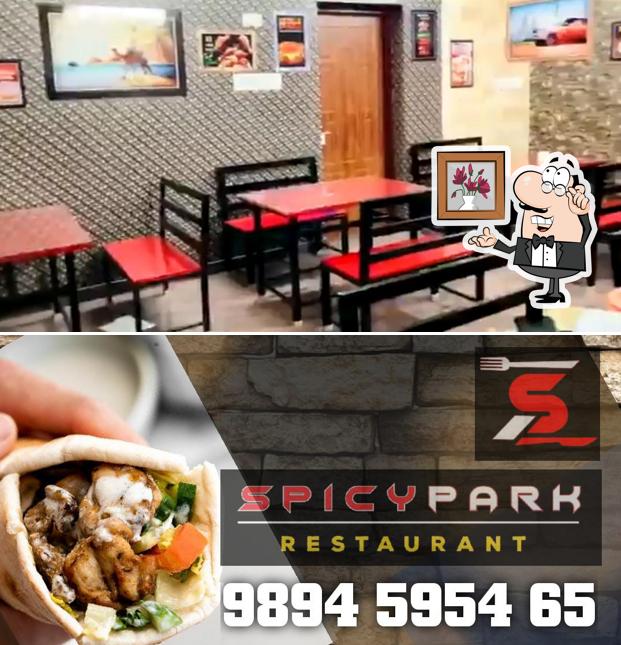 The interior of Spicy Park Restaurant