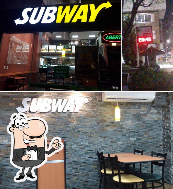 O Subway se destaca pelo interior e exterior