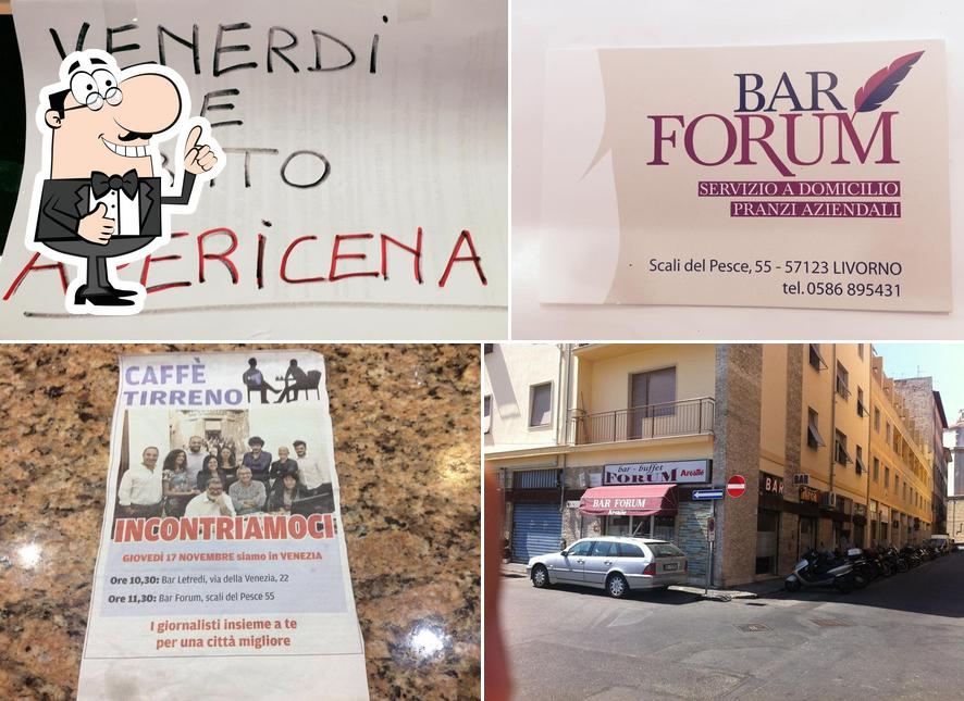 Here's a pic of Bar Forum Livorno