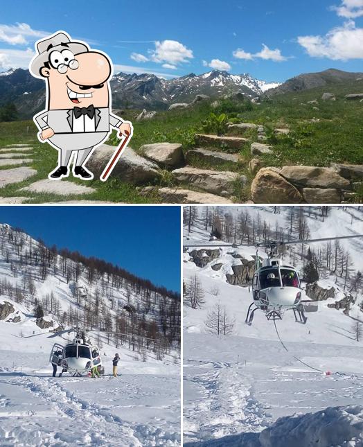 Puoi goderti l'aria fresca dal dehors di Bar Ristoro Lago Muffé