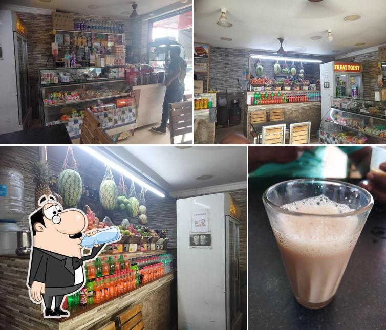 Treat point is distinguished by drink and interior