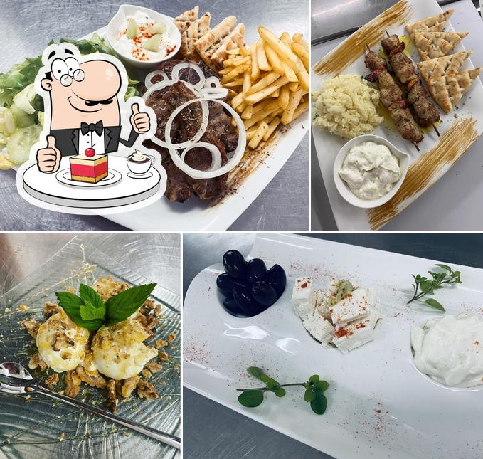 "Plori - Griechisches Restaurant" представляет гостям разнообразный выбор сладких блюд