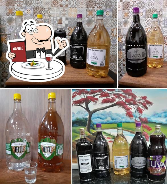 Comida em Empório dos Vinhos Quatá