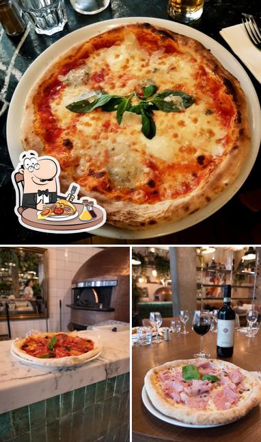 Choisissez des pizzas à L'italien