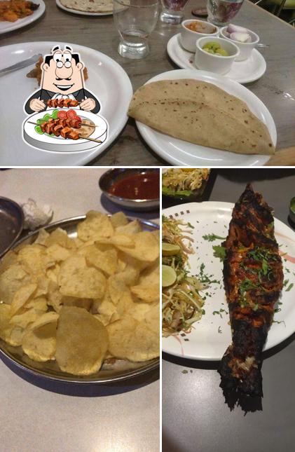 Baby back ribs at Vrindavan Family Restaurant and Bar
