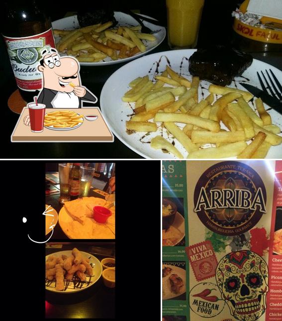 Картофель фри в "Arriba Tex-Mex"