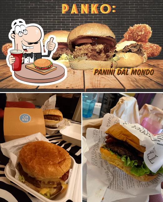 Prenditi un hamburger a Panko