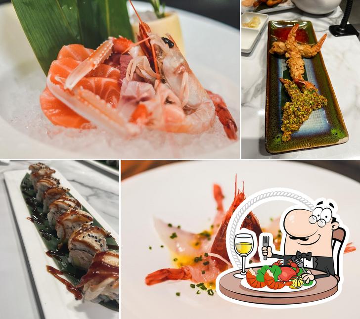 Ordina la cucina di mare a Umami Japanese restaurant