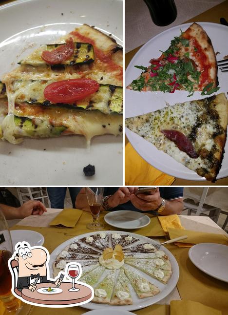 Cibo al Pizzeria agli Amici