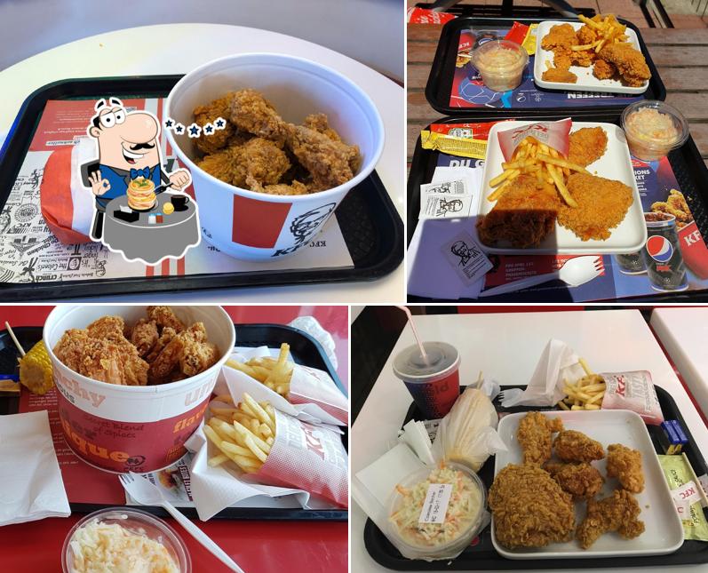 Essen im Kentucky Fried Chicken