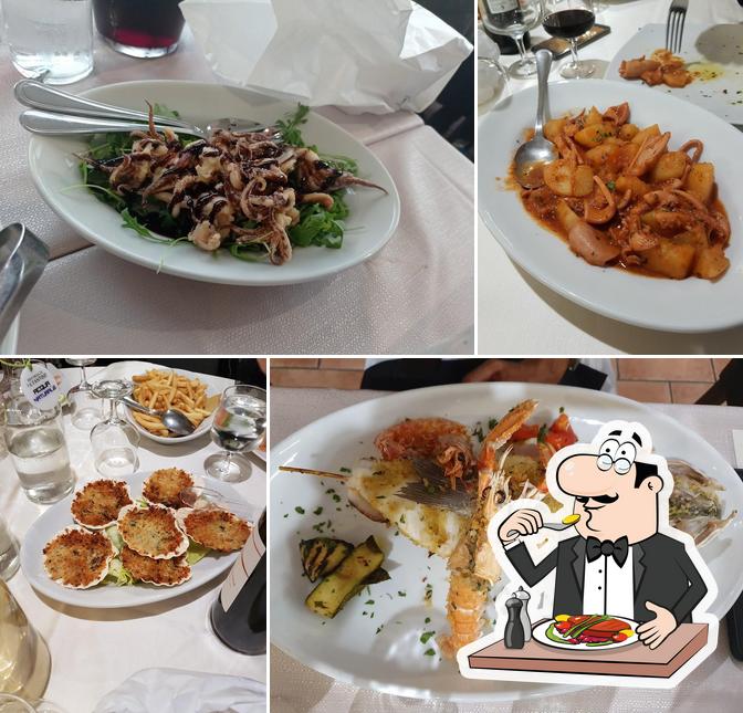 Platti al Ristorante Le Fantine