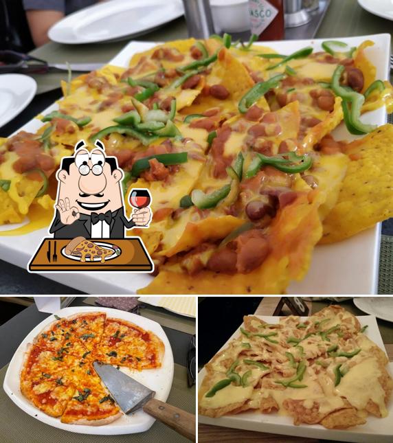 Pick pizza at Little Italy Restaurant, Mahabaleshwar