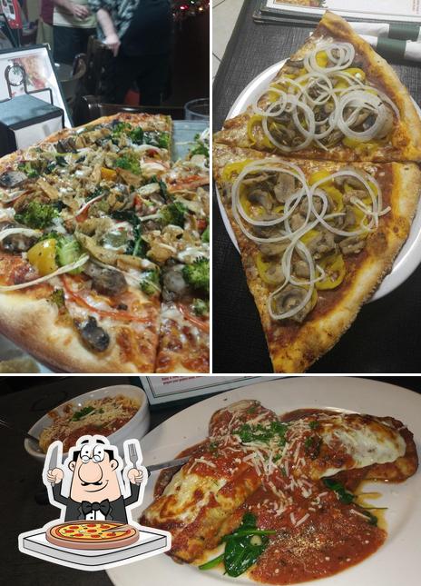 Try out pizza at Lorenzo's Italian Restaurant & Pizzeria