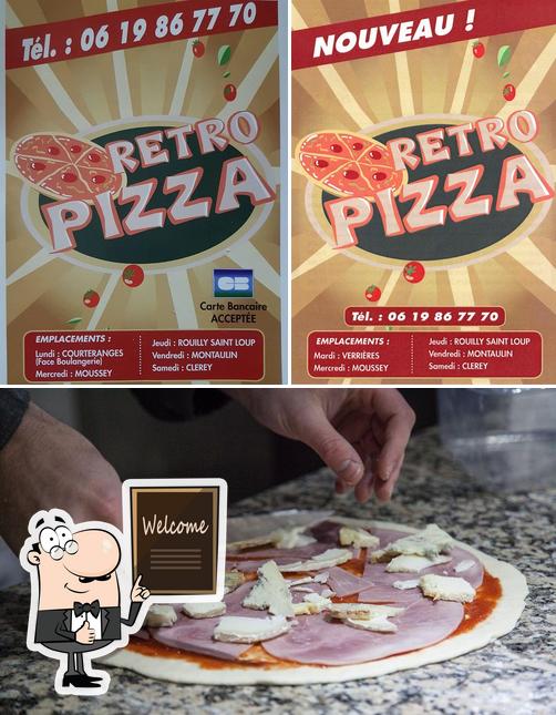 Regarder la photo de Retro pizza